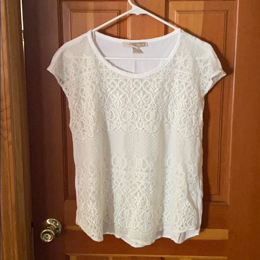 F21 lace shirt